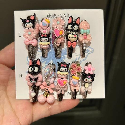 ⬛️NANABOSS🔷Kuromi Cutecore Nails
