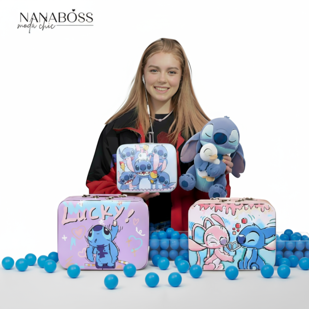 ⬛️NANABOSS🔷 Stitch-Style Mystery Scoop | Random Cute Box