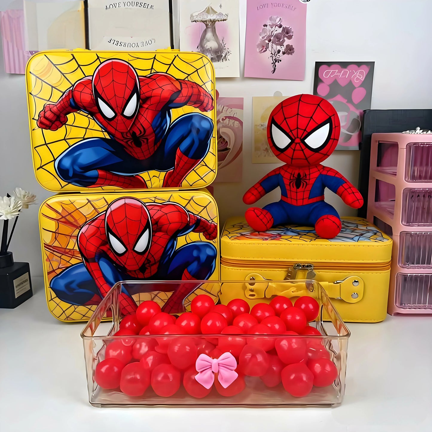 ⬛️NANABOSS🔷Spider-Man-Style Mystery Scoop Random Cute Box