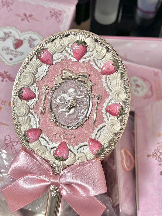 ⬛️NANABOSS🔷 Sweetheart Strawberry Jam Themed Makeup Gift Set (3 Free Gifts Included)