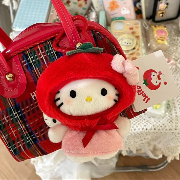 ⬛️NANABOSS🔷 🍅 Hello Kitty Fruit Keychain (Tomato)