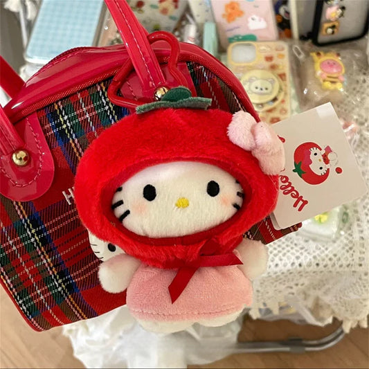 ⬛️NANABOSS🔷 🍅 Hello Kitty Fruit Keychain (Tomato)