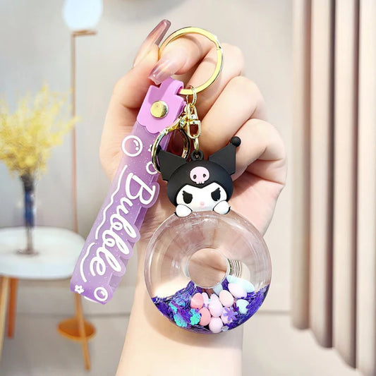 ⬛️NANABOSS🔷 Sanrio Liquid Donut Keychain