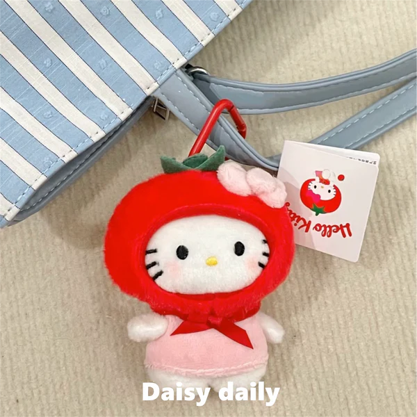 ⬛️NANABOSS🔷 🍅 Hello Kitty Fruit Keychain (Tomato)