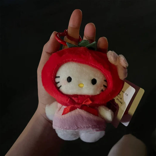 ⬛️NANABOSS🔷 🍅 Hello Kitty Fruit Keychain (Tomato)