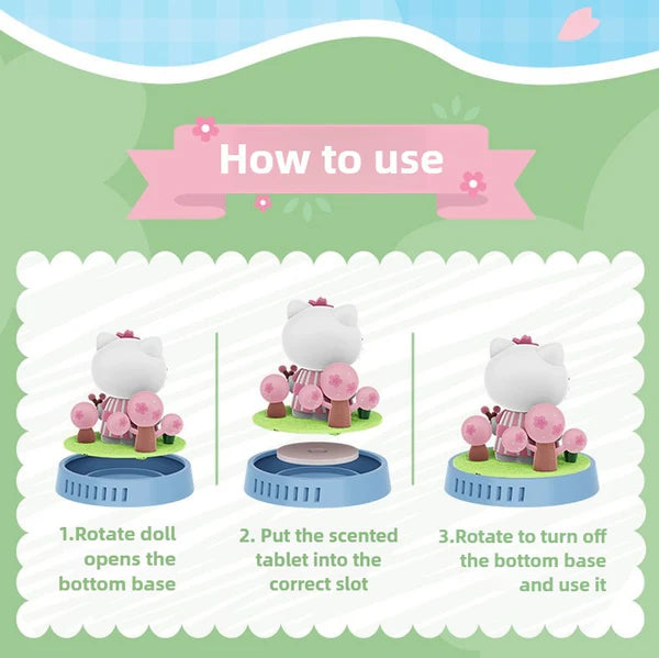 ⬛️NANABOSS🔷 Hello Kitty Aroma Decor (4-Season Ltd)