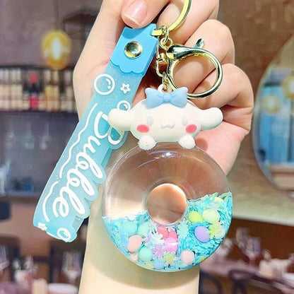 ⬛️NANABOSS🔷 Sanrio Liquid Donut Keychain