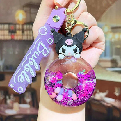 ⬛️NANABOSS🔷 Sanrio Liquid Donut Keychain