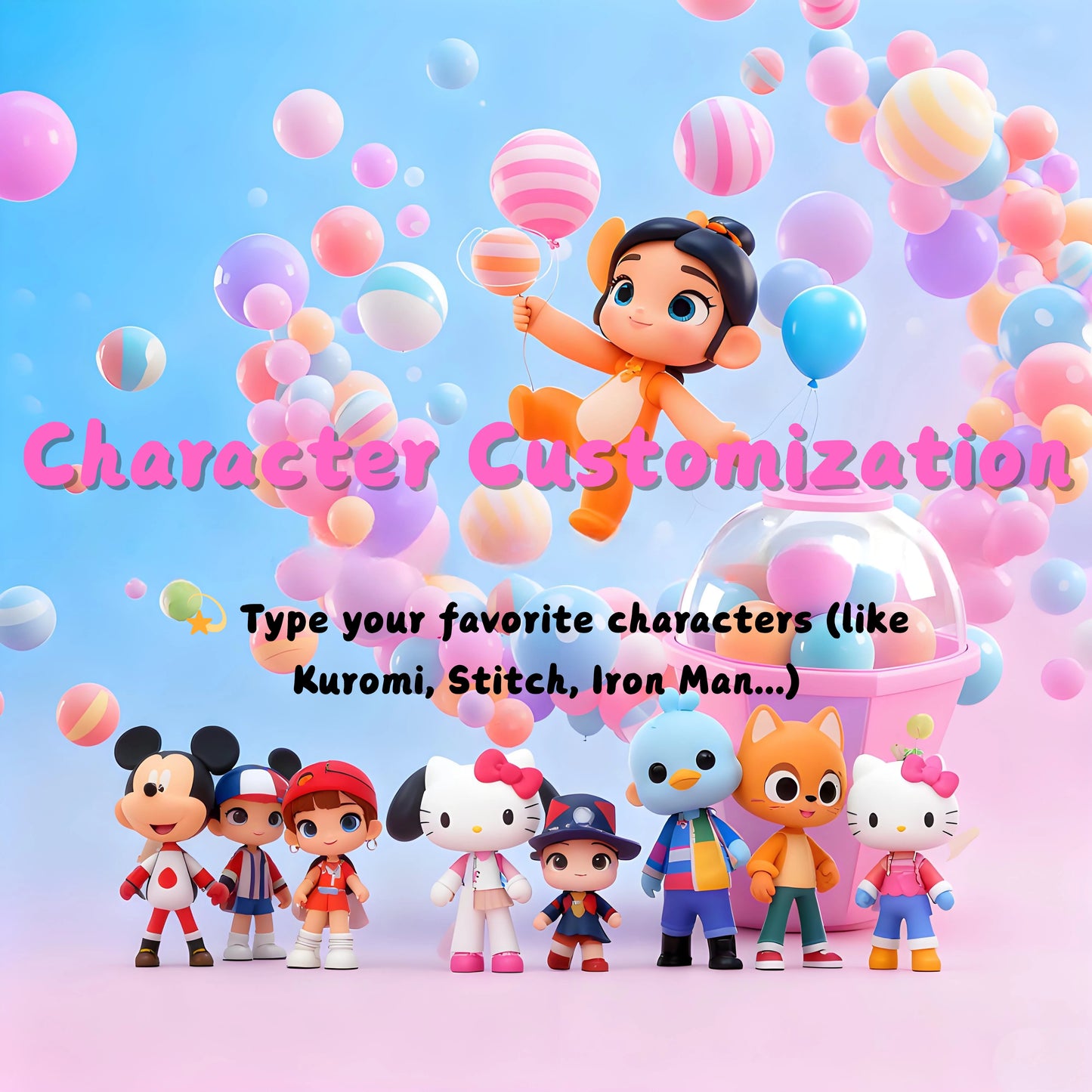 ⬛️NANABOSS🔷 Custom  Character