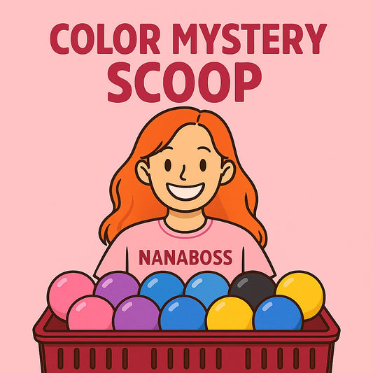 ⬛️NANABOSS🔷 Trendy Color Mystery Scoop | For the Aesthetic Lovers Who Adore Their Favorite Color