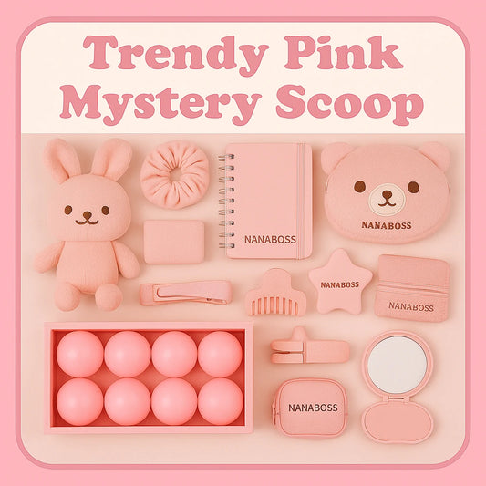 ⬛️NANABOSS🔷 Trendy Pink Mystery Scoop - Level Up Your Pink Game!