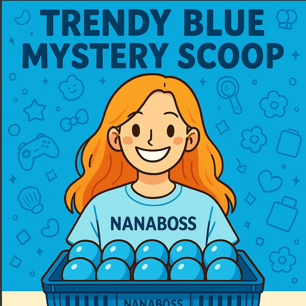⬛️NANABOSS🔷 Trendy Blue Mystery Scoop - Level Up Your Blue Game!