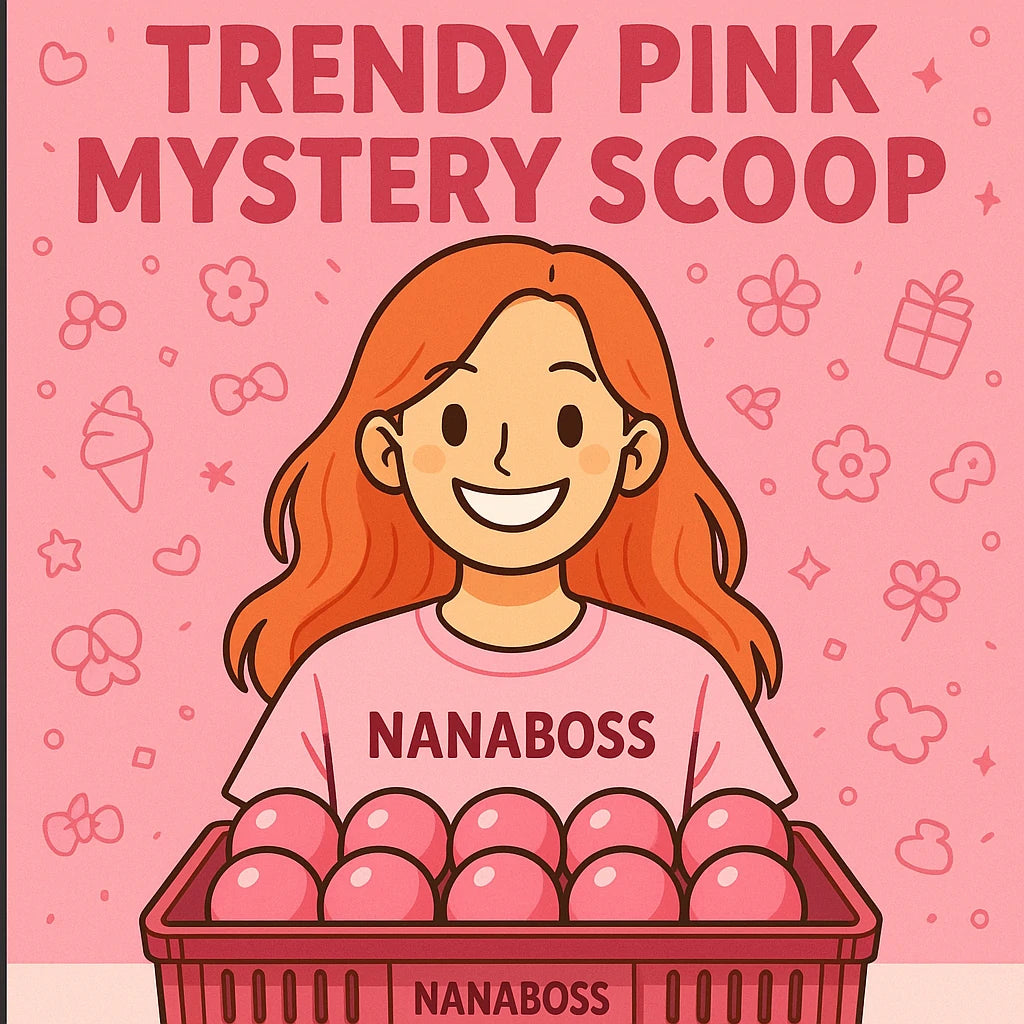 ⬛️NANABOSS🔷 Trendy Pink Mystery Scoop - Level Up Your Pink Game!