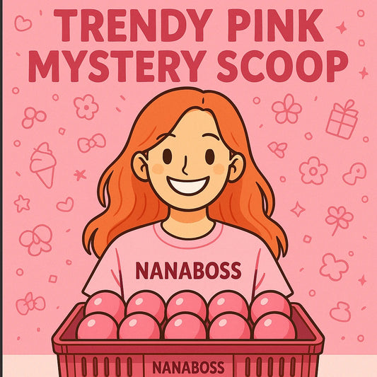 ⬛️NANABOSS🔷 Trendy Pink Mystery Scoop - Level Up Your Pink Game!