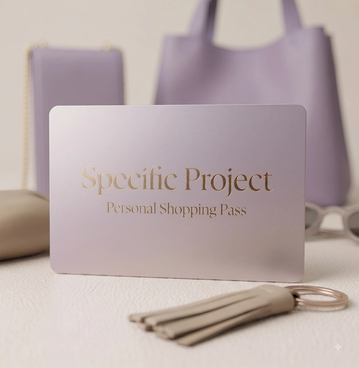 Specific items (Personal Shopping Pass)