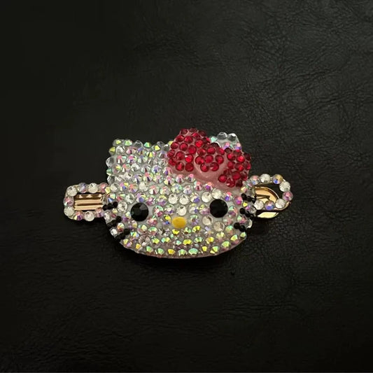 ⬛️NANABOSS🔷 Hello Kitty Rhinestone Hair Clip