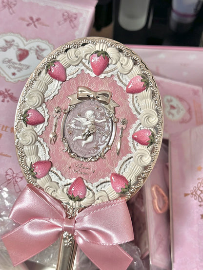 ⬛️NANABOSS🔷 Sweetheart Strawberry Jam Themed Makeup Gift Set (3 Free Gifts Included)