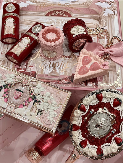 ⬛️NANABOSS🔷 Cupid Strawberry Cake Limited-Edition Makeup Gift Set (3 Free Gifts Included)