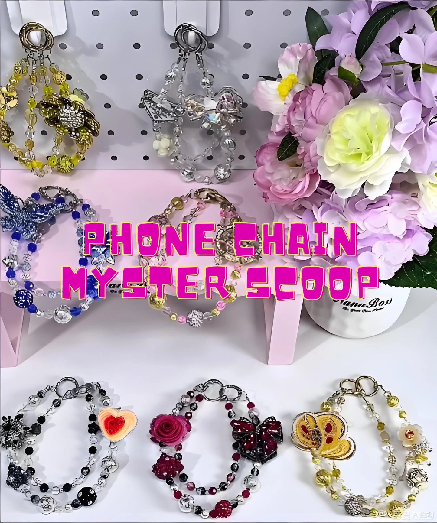 ⬛️NANABOSS🔷 100% Handmade Phone Chain Mystery Scoop